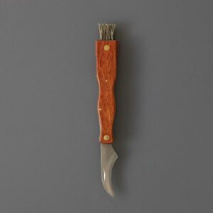 A mushroom knife