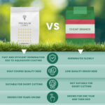 Comparison of MOOWY Premium Lawn Grass Seed with Competitors