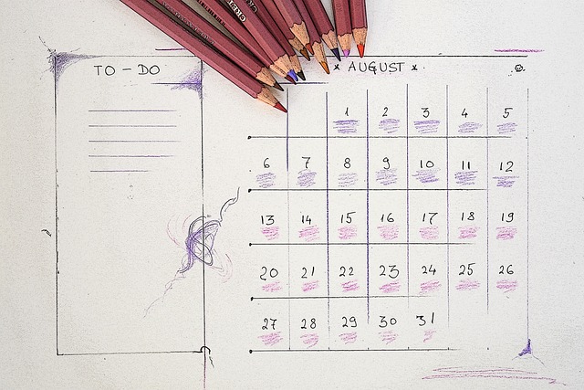 August calendar